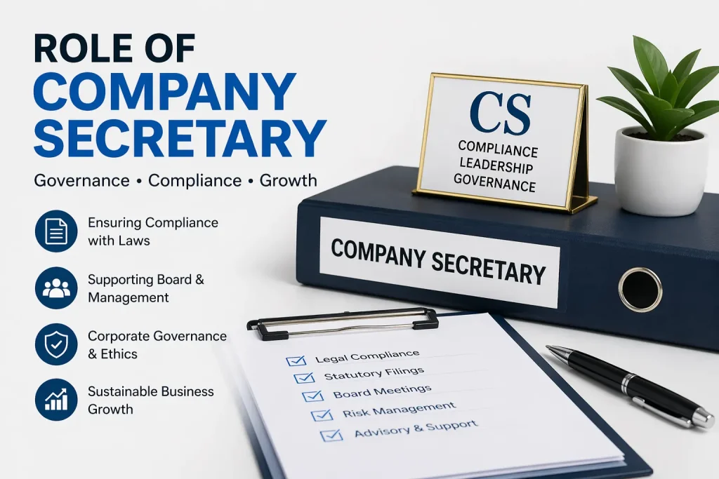 Role of company secretary in India compliance and business advisory