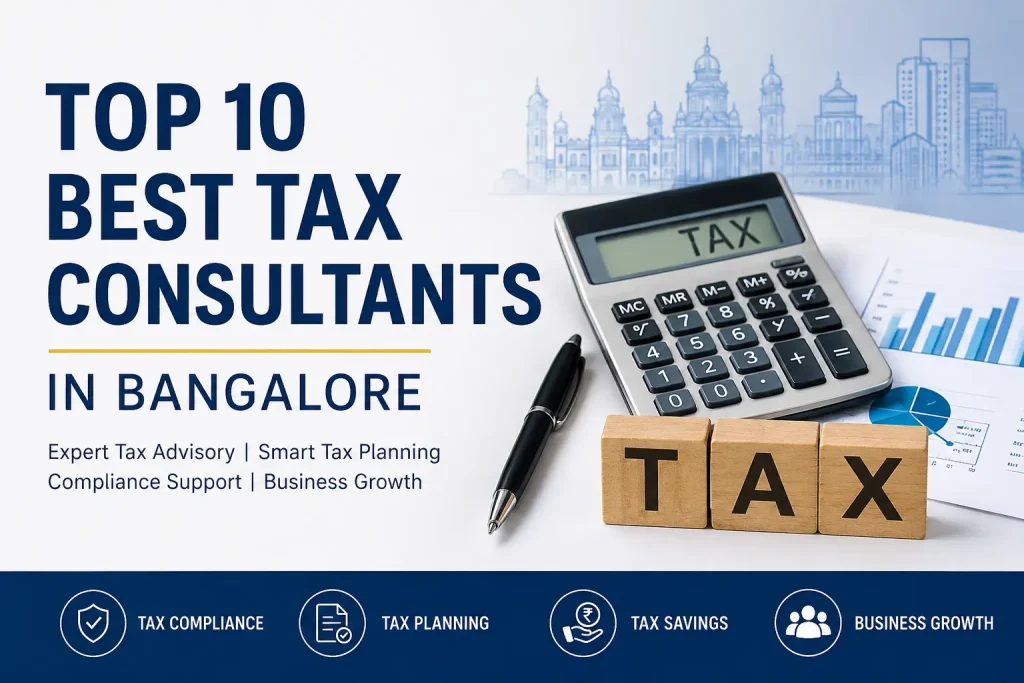 Top 10 best tax consultants in Bangalore