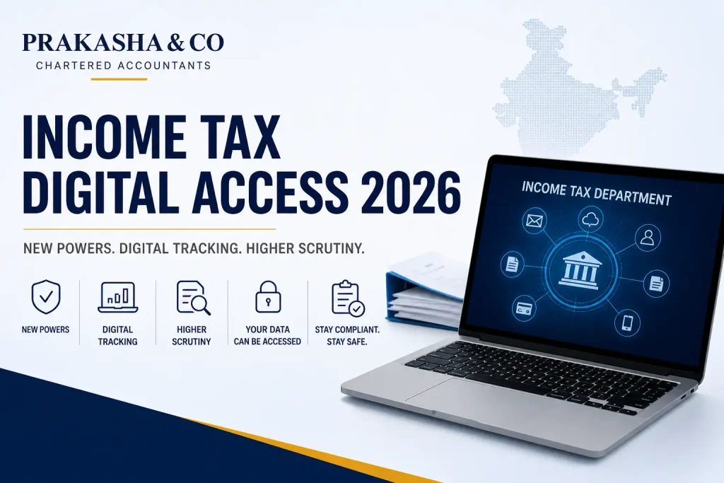 Income Tax Digital access 2026