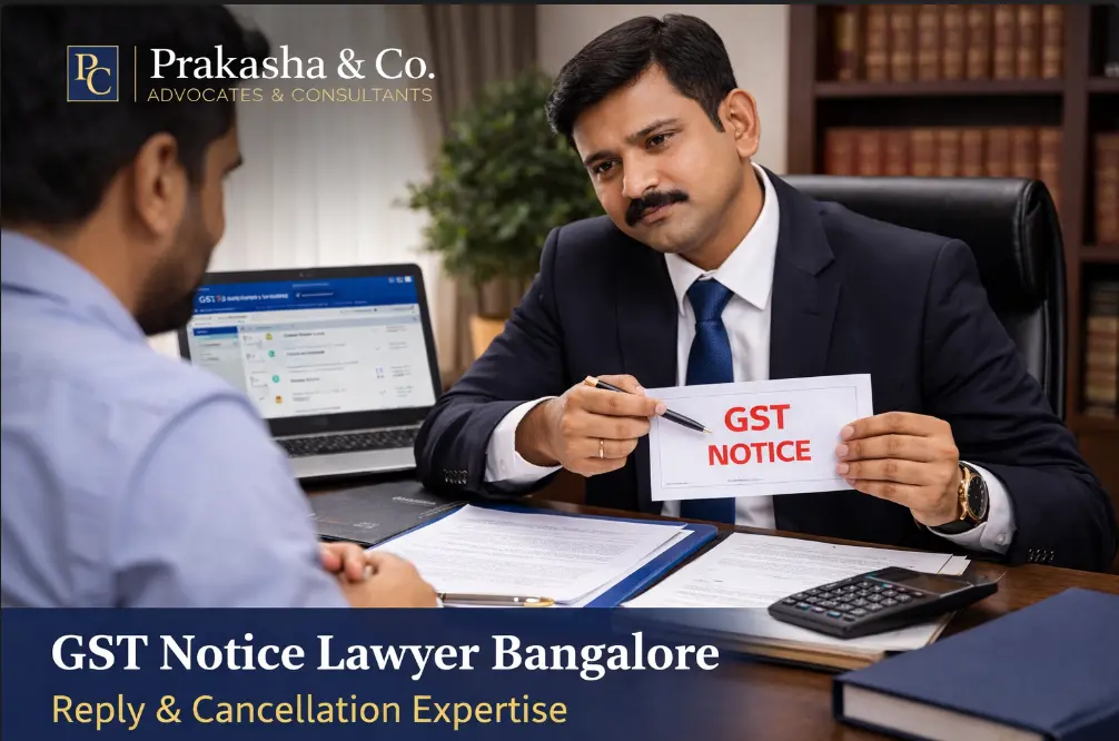 GST Notice Lawyer Bangalore