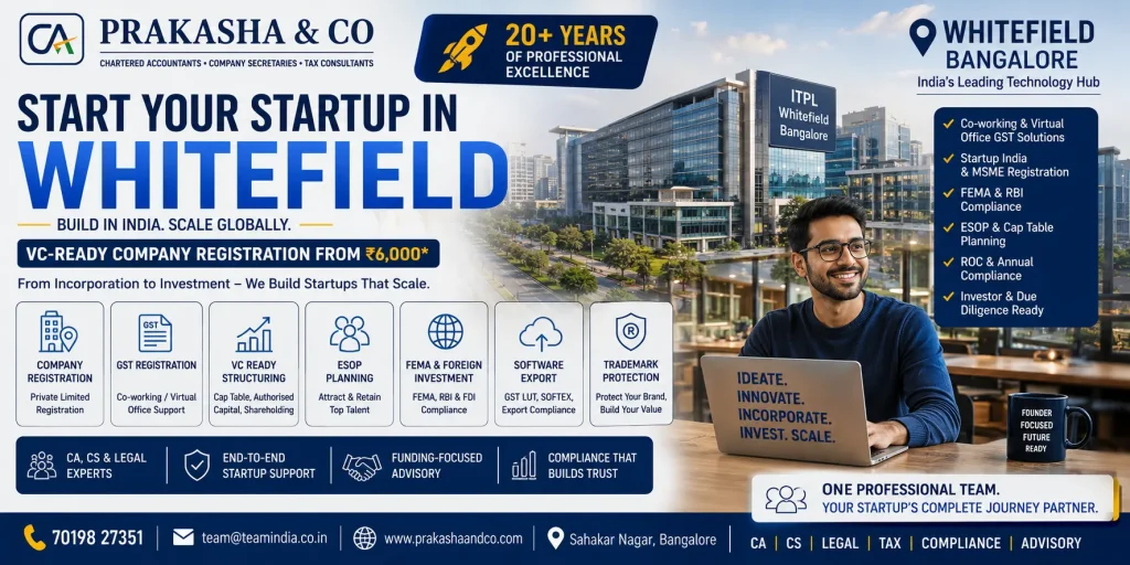 Company Registration Whitefield