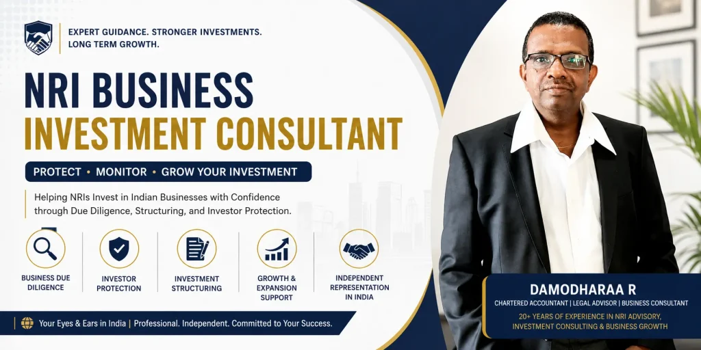 NRI Business investment consultant