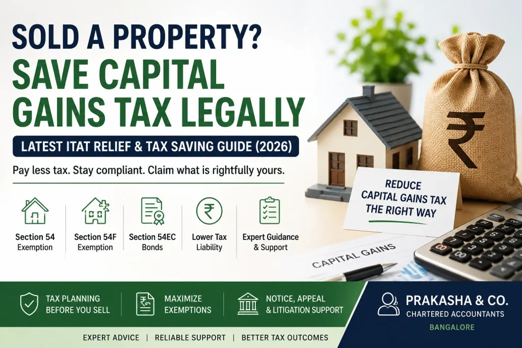 Capital Gains Tax on Property Sale