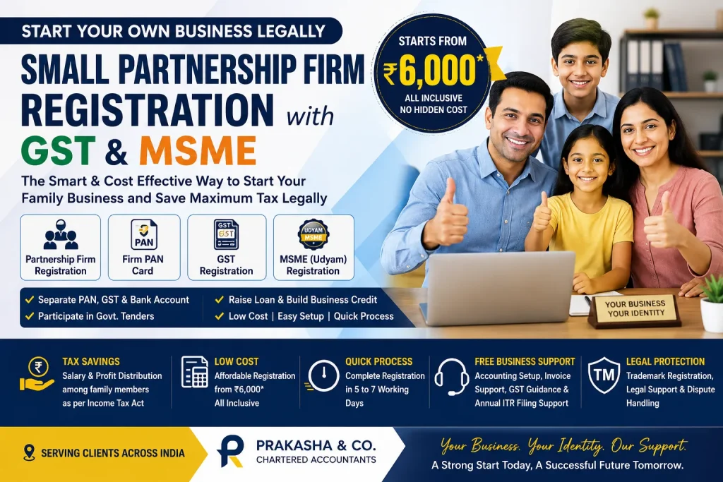 Small Partnership Firm