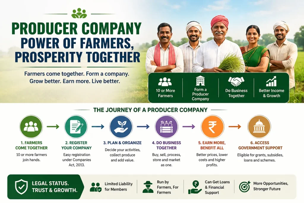 Producer Company Registration for Farmers